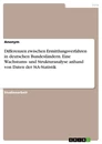 Title: Differenzen zwischen Ermittlungsverfahren in deutschen Bundesländern. Eine Wachstums- und Strukturanalyse anhand von Daten der StA-Statistik