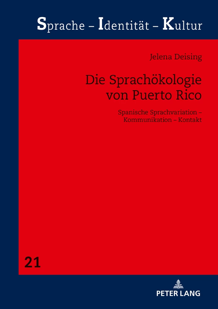 Titel: Die Sprachökologie von Puerto Rico