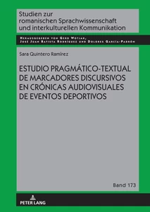Title: Estudio pragmático-textual de marcadores discursivos en crónicas audiovisuales de eventos deportivos