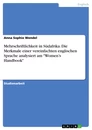 Title: Mehrschriftlichkeit in Südafrika. Die Merkmale einer vereinfachten englischen Sprache analysiert am "Women’s Handbook"