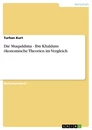 Title: Die Muqaddima -  Ibn Khalduns ökonomische Theorien im Vergleich