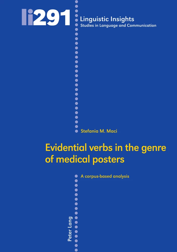 Title: Evidential verbs in the genre of medical posters