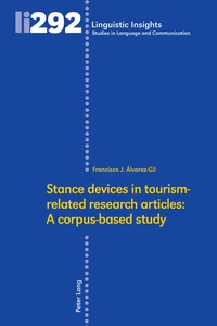 Title: Stance devices in tourism-related research articles: A corpus-based study