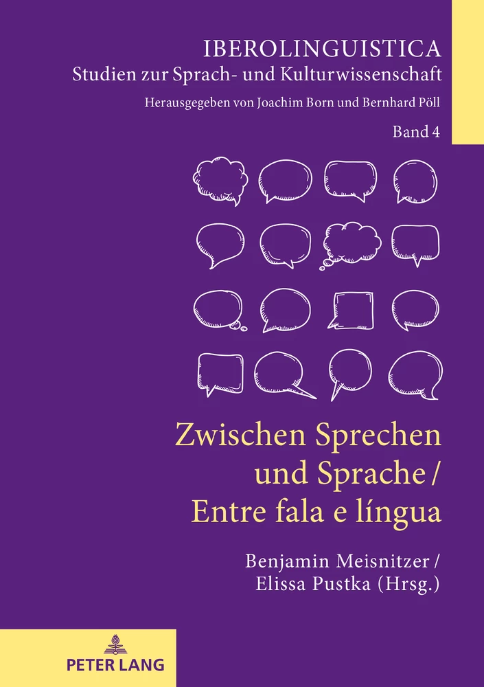 Title: Zwischen Sprechen und Sprache / Entre fala e língua 