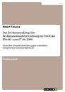 Título: Der EG-Bananenkrieg: Die EG-Bananenmarktverordnung im Urteil des BVerfG vom 07.06.2000