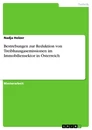 Titel: Bestrebungen zur Reduktion von Treibhausgasemissionen im Immobiliensektor in Österreich