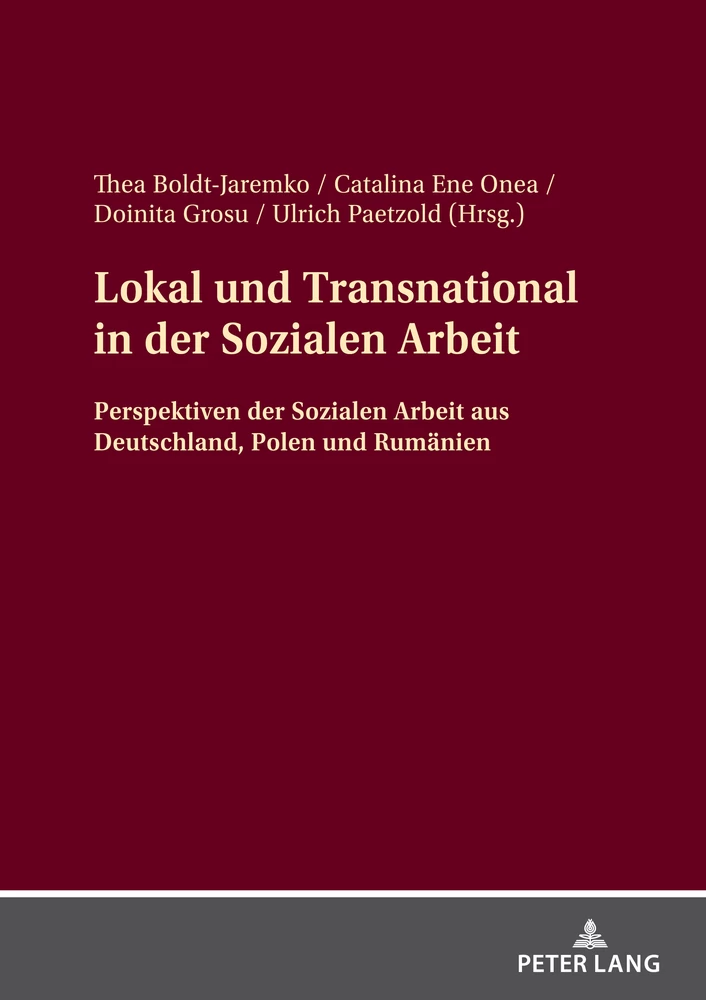 Titel: Lokal und Transnational in der Sozialen Arbeit