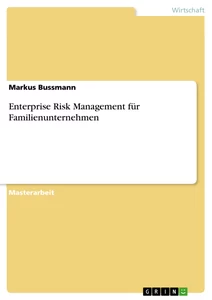 Titre: Enterprise Risk Management für Familienunternehmen