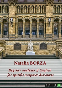 Titre: Register analysis of English for specific purposes discourse