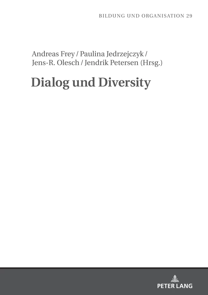 Titel: Dialog und Diversity
