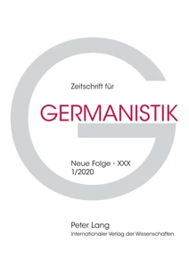 Title: Ein „Familiengemälde“ Ifflands dient Goethe als Vorlage für seine Ferdinand-Novelle in den „Unterhaltungen deutscher Ausgewanderten“