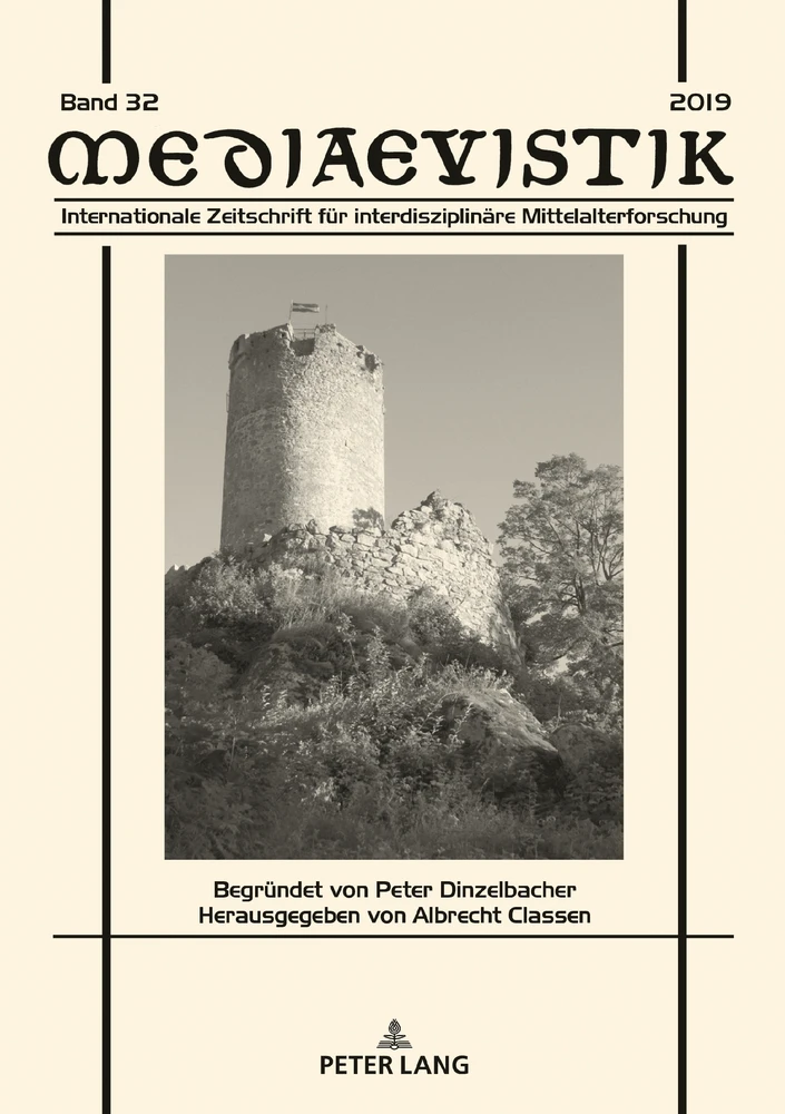 Titel: Oliver Ernst, Andreas Nievergelt, Markus Schiegg,  Lingua Historica Germanica 21. Berlin und Boston: Walter de Gruyter, 2019, XIII, 753 S.