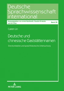 Title: Deutsche und chinesische Gaststättennamen
