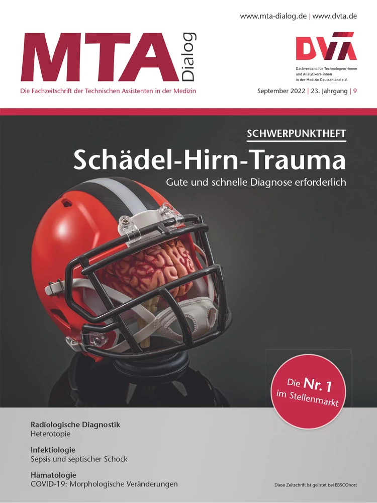 Titel: MTA Dialog. Die Fachzeitschrift der Technischen Assistenten in der Medizin