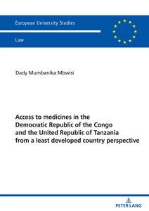 Title: Access to medicines in the Democratic Republic of the Congo and the United Republic of Tanzania from a least developed country perspective
