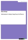 Título: Information Coding Using Fuzzy Set Theory