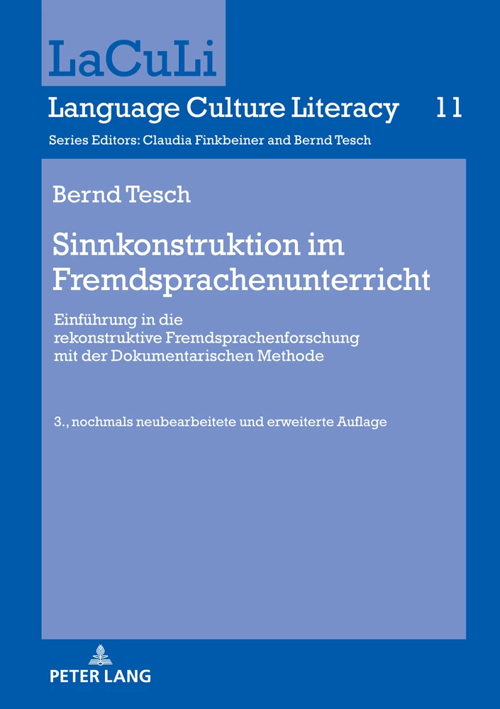 Titel: Sinnkonstruktion im Fremdsprachenunterricht