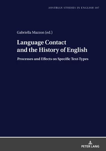 Title: Language Contact and the History of English