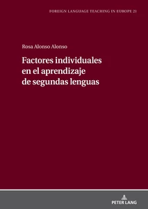 Title: Factores individuales en el aprendizaje de segundas lenguas