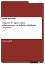 Titel: Vergleich der agrarsozialen Sicherungssysteme in Deutschland und Österreich