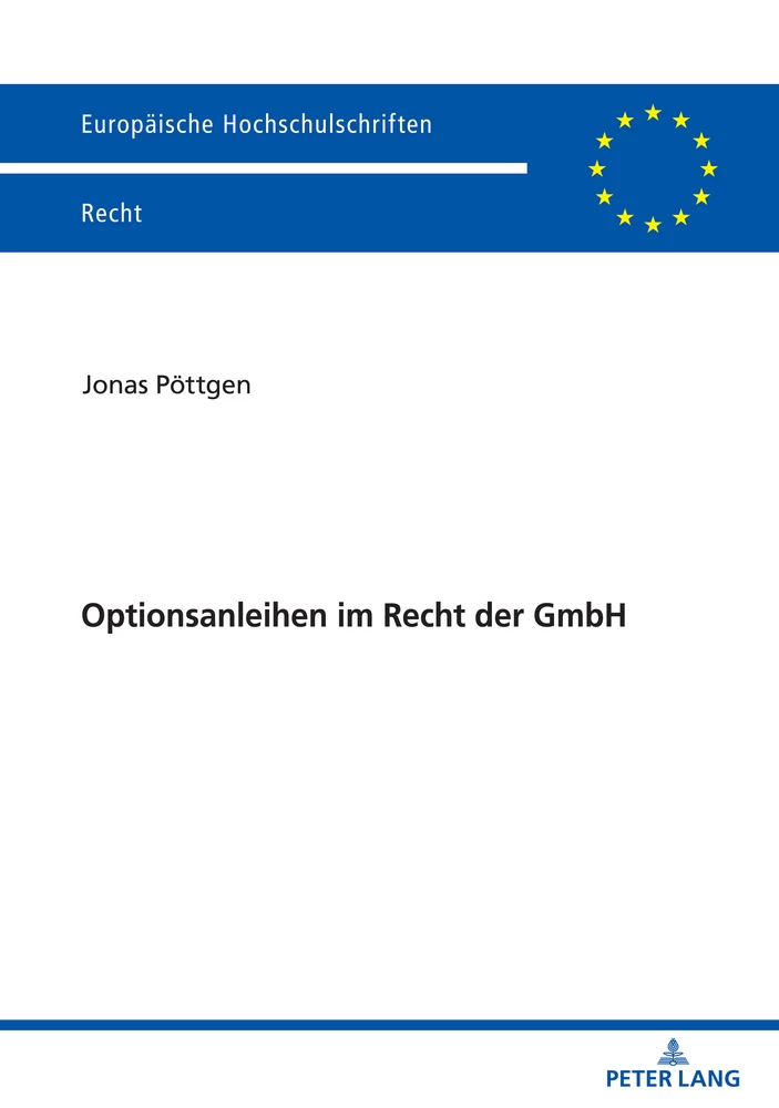 Title: Optionsanleihen im Recht der GmbH