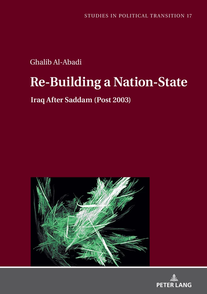 Re Building A Nation State Peter Lang Verlag