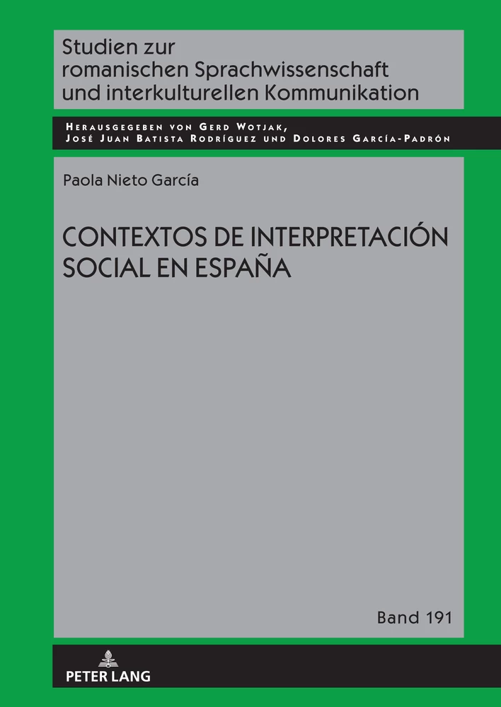 Title: Contextos de interpretación social en España