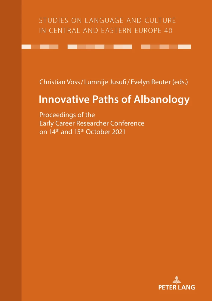 Title: Innovative Paths of Albanology 