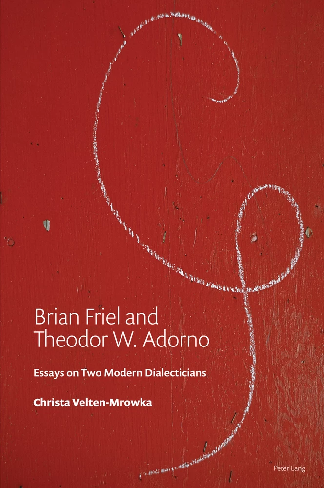 Title: Brian Friel and Theodor W. Adorno