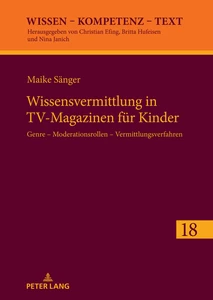Title: Wissensvermittlung in TV-Magazinen für Kinder