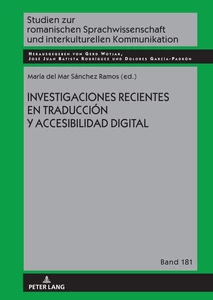 Title: Investigaciones recientes en traducción y accesibilidad digital