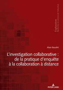 Title: L’investigation collaborative : de la pratique d’enquête à la collaboration à distance