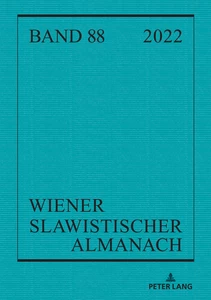 Title: Wiener Slawistischer Almanach, Band 88 (2022)