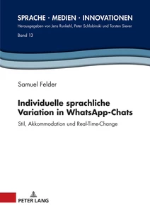 Title: Individuelle sprachliche Variation in WhatsApp-Chats