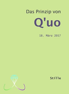 Titel: Das Prinzip von Q'uo (18. März 2017)