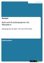 Title: Köln und die Judenpogrome des Mittelalters 
