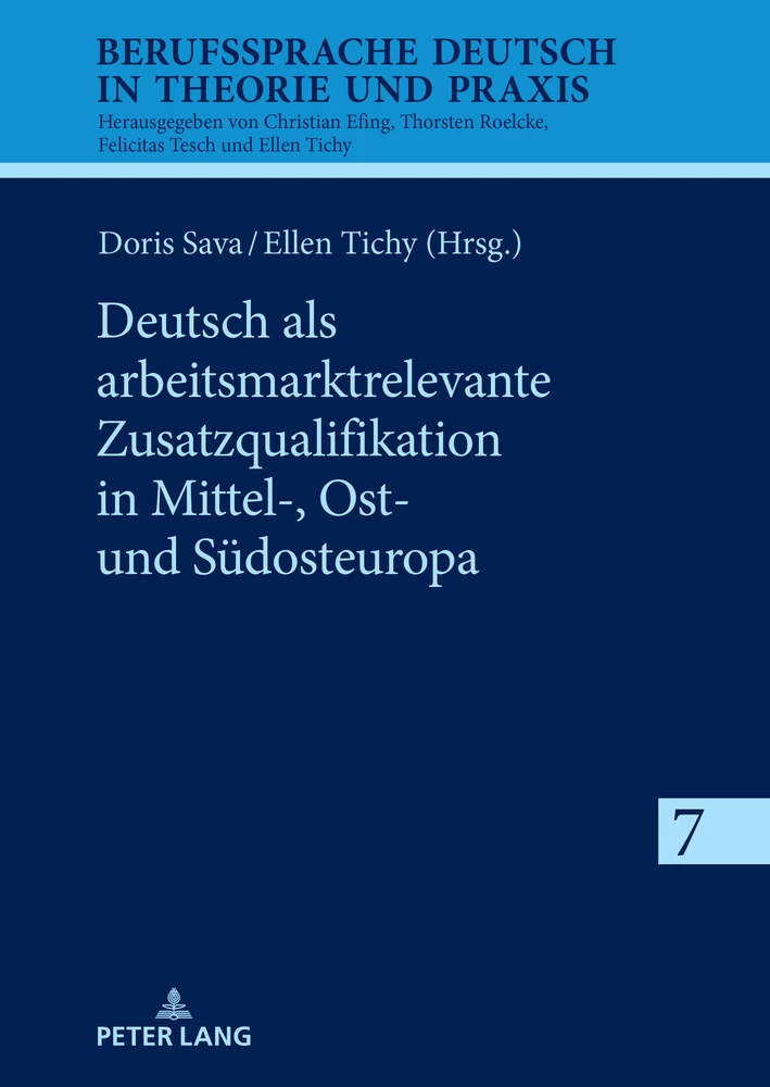 Titel: Deutsch als arbeitsmarktrelevante Zusatzqualifikation in Mittel-, Ost- und Südosteuropa