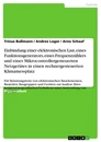 Title: Einbindung einer elektronischen Last, eines Funktionsgenerators, eines Frequenzzählers und eines Mikrocontrollergesteuerten Netzgerätes in einen rechnergesteuerten Klimamessplatz