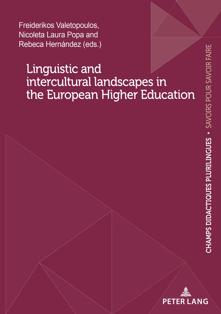 Title: Linguistic and intercultural landscapes in the European Higher Education