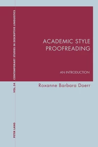 Title: Academic Style Proofreading