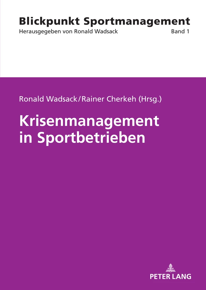 Title: Krisenmanagement in Sportbetrieben
