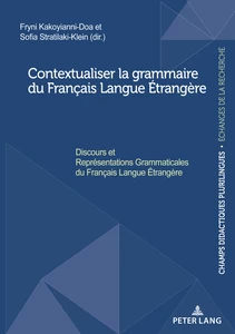 Title: Contextualiser la grammaire du Français Langue Étrangère