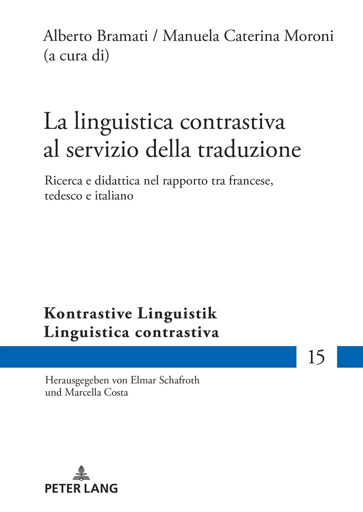 Title: La linguistica contrastiva al servizio della traduzione