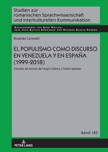 Titre: El populismo como discurso en Venezuela y en España (1999-2018)