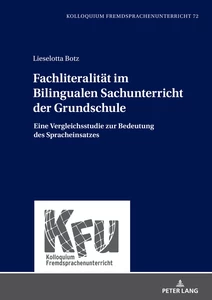 Title: Fachliteralität im Bilingualen Sachunterricht der Grundschule