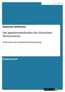 Título: Die Agitationsmethoden des Deutschen Flottenvereins