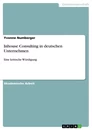 Titel: Inhouse Consulting in deutschen Unternehmen