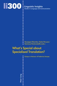 Title: What’s Special about Specialised Translation?