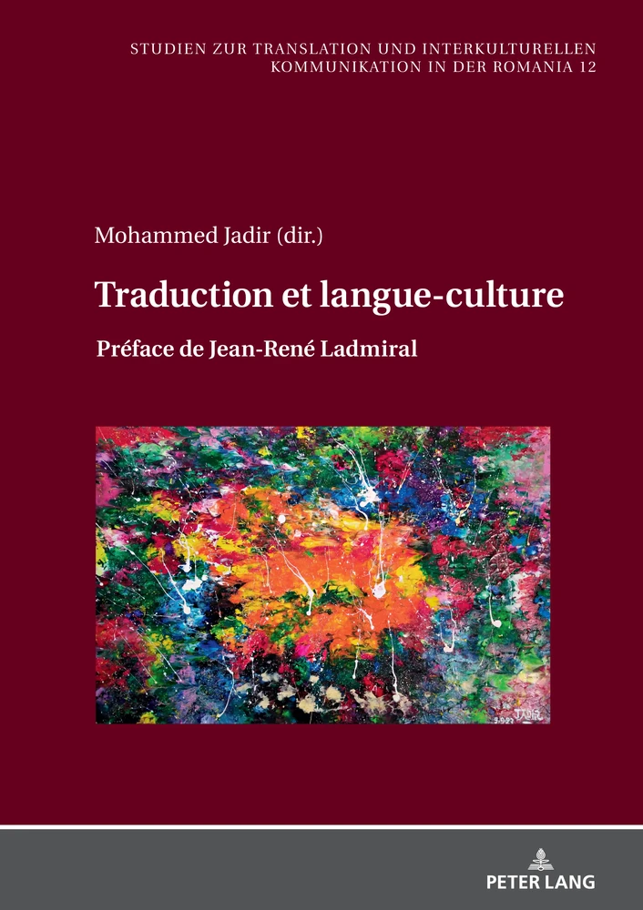 Titre: Traduction et langue-culture
