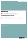 Title: Wissenschaftsinszenierung und Wissenschaftsmarketing